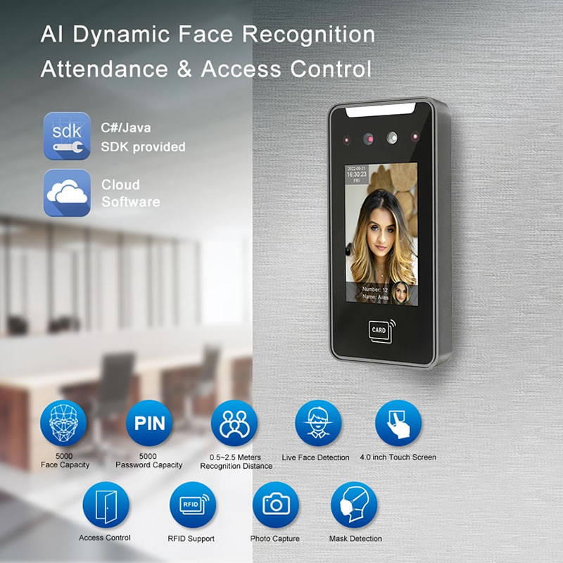 AI21 Dynamic Face Recognition Terminal